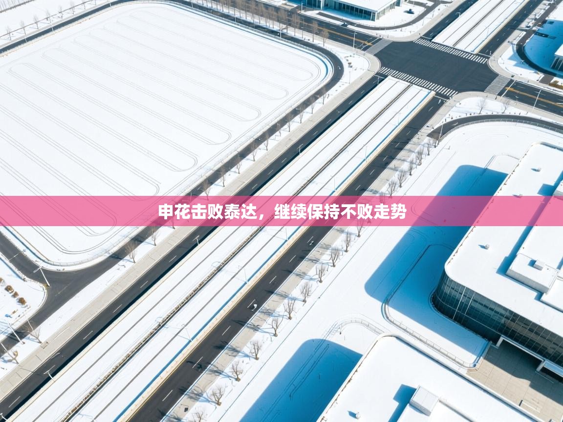 申花击败泰达，继续保持不败走势